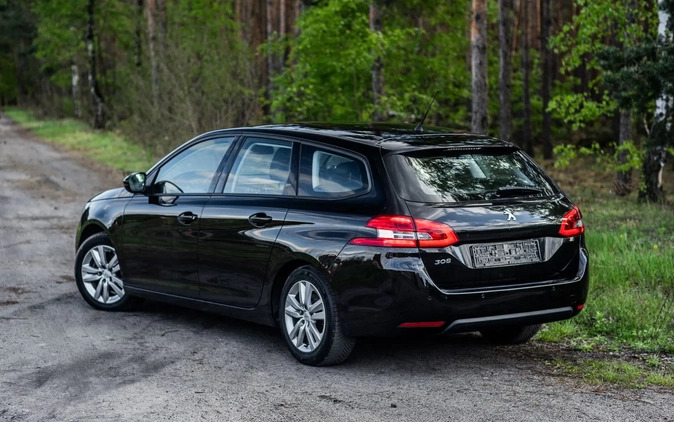 Peugeot 308 cena 27900 przebieg: 151284, rok produkcji 2014 z Czersk małe 704